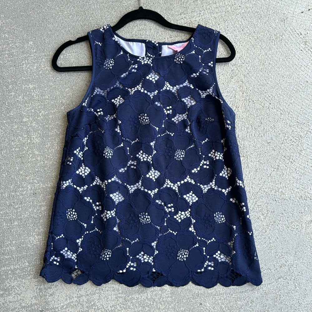 Lilly Pulitzer eyelet top
